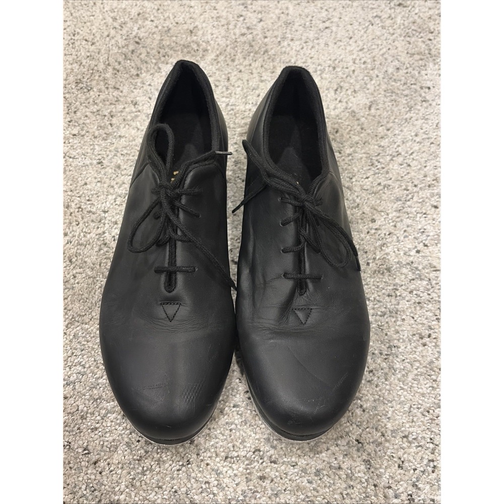 Bloch Sync Ladies Tap Shoes Black Oxford Dance Women's Sz 8.5 M